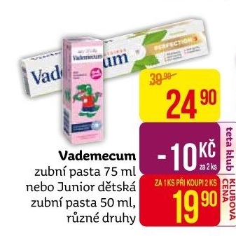 Pasty na zuby Vademecum