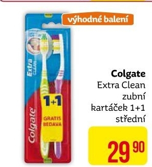 Kartáček na zuby Extra Clean Colgate