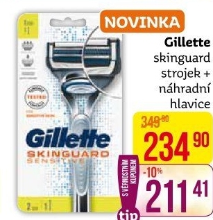 Holicí strojek pánský SkinGuard Sensitive Gillette