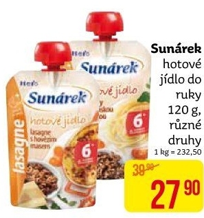 Hotová jídla Do ručičky Sunárek