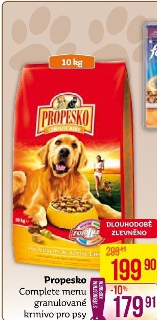 Granule pro psy Propesko
