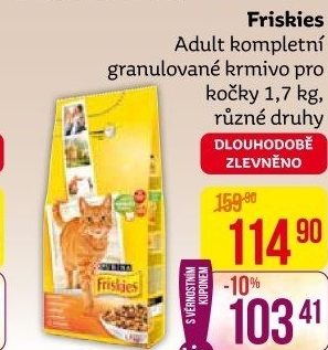 Granule pro kočky Friskies