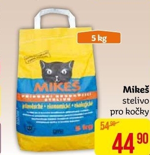 Stelivo pro kočky Mikeš
