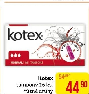 Tampony Kotex
