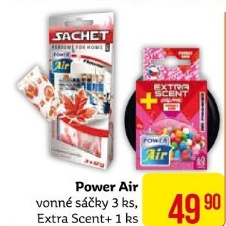 Osvěžovač vzduchu sáčky Sachet Power Air