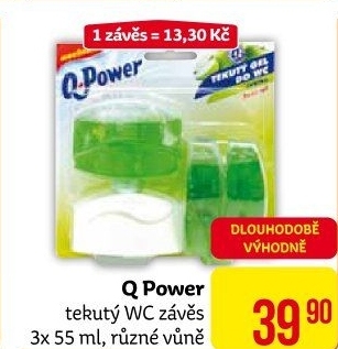 WC blok gelový Q Power