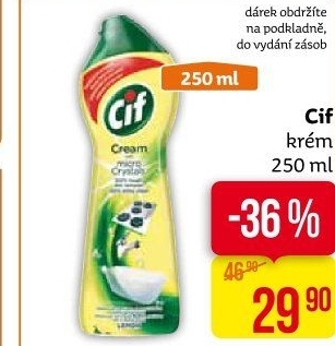 Krémový čistič Cif Cream
