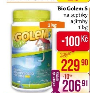 Aktivátor septiků Bio Golem