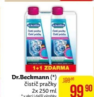 Čistič pračky Dr. Beckmann