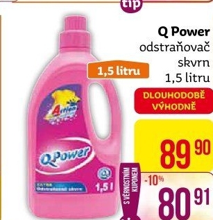 Odstraňovač skvrn tekutý Q-Power