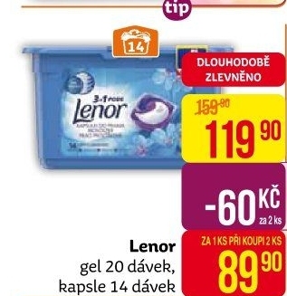 Prací gel Lenor