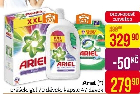 Prací prášek Ariel