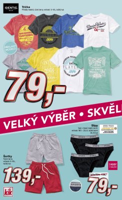 akční leták Kik textil 10.7.2019-31.7.2019