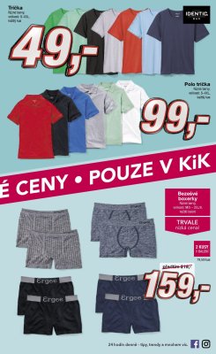 akční leták Kik textil 10.7.2019-31.7.2019