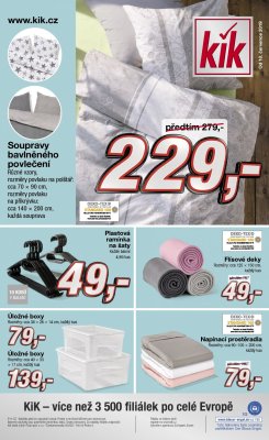 akční leták Kik textil 10.7.2019-31.7.2019