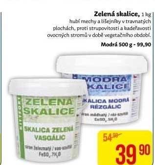 Zelená skalice Kittfort