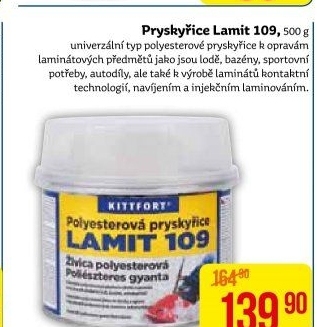 Pryskyřice Lamit Kittfort