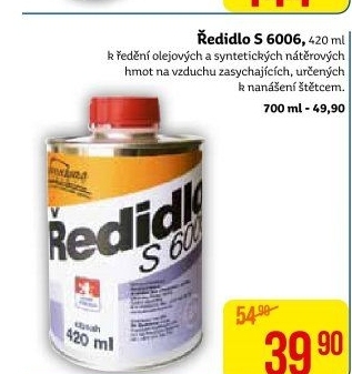 Ředidlo S 6006 Severochema