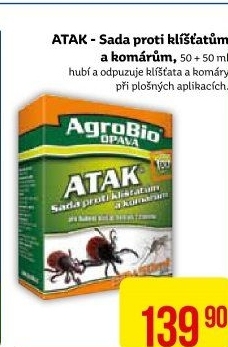 Sada proti klíšťatům a komárům AtakAgroBio