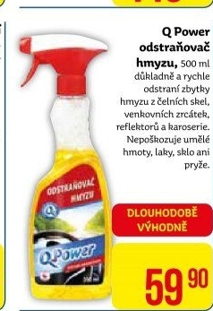 Odstraňovač hmyzu ve spreji Q-Power