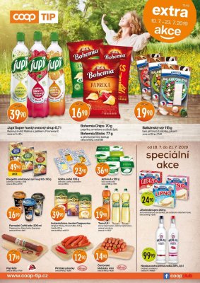 akční leták COOP 10.7.2019-23.7.2019