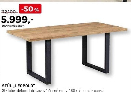 Stůl LEOPOLD