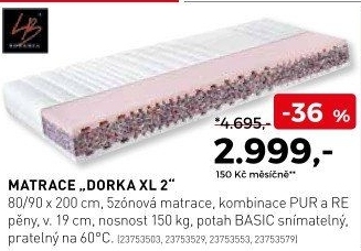 Matrace DORKA XL 2