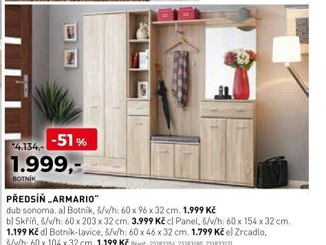 Předsíň ARMARIO