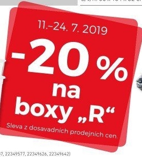 ´-20% na boxy R