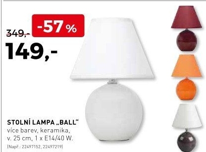 Stolní lampa BALL