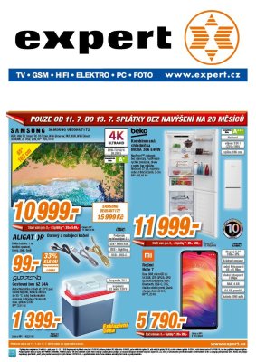 akční leták Expert elektro 11.7.2019-17.7.2019