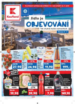 akční leták Kaufland 17.7.2019-23.7.2019