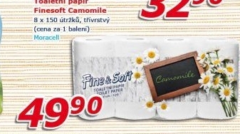 Toaletní papír 3vrstvý Fine&amp