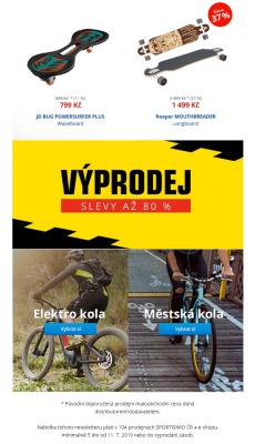 akční leták Sportisimo 11.7.2019-16.7.2019