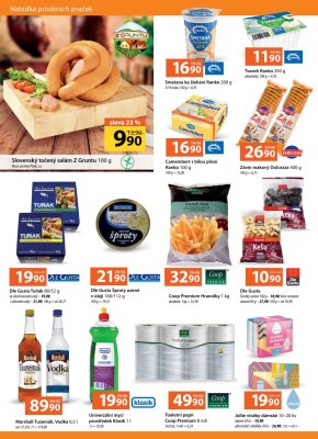 akční leták COOP 17.7.2019-23.7.2019