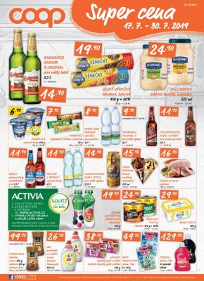 akční leták COOP 17.7.2019-23.7.2019