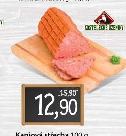 Střecha kapiová Kostelecké uzeniny