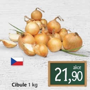 Cibule kuchyňská žlutá