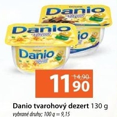 Tvarohový dezert Danio Danone
