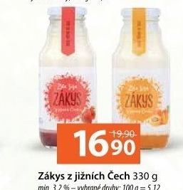 Nápoj zákys jihočeský ochucený Agro-La
