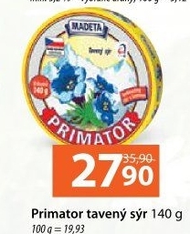 Sýr tavený Primátor Madeta