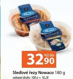 Sleď řezy Nowaco