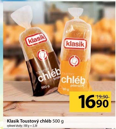 Toustový chléb Coop Klasik