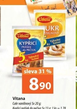 Vanilínový cukr Vitana