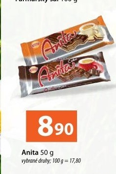 Oplatky Anita Sedita