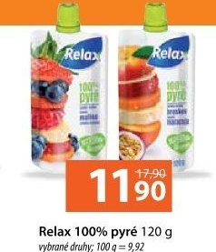 Kapsička ovocné pyré Relax