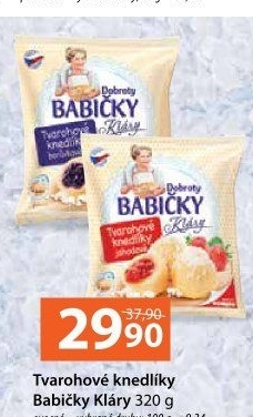 Knedlíky tvarohové mražené Dobroty babičky Kláry