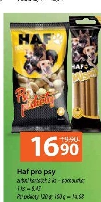 Pamlsky dentální pro psy Haf
