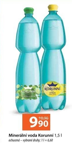 Voda ochucená Korunní