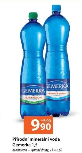 Minerální voda Gemerka
